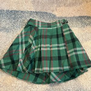 Urban Outfitters Pleated Plaid Skirt